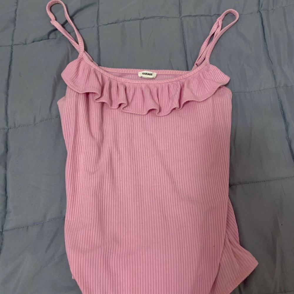 GARAGE pink bodysuit